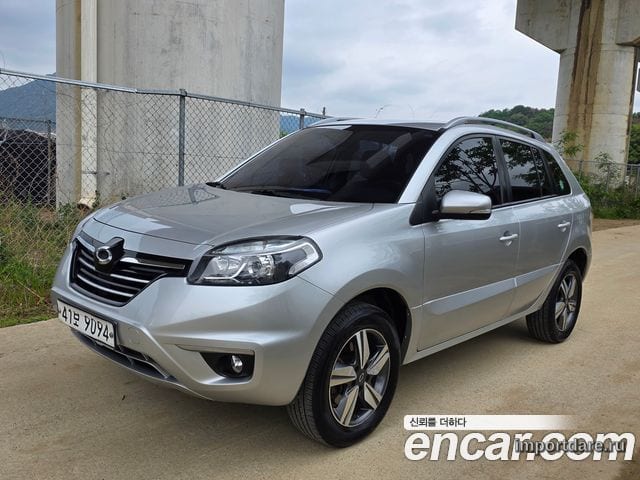 RENAULT KOREA QM5 NEO 2014 — 153 545 км, серебристый, Корея — под ключ — фото 1