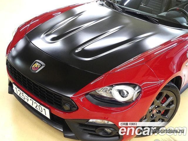FIAT 124 SPIDER 2019 — 76 443 км, красный, Корея — под ключ — фото 3