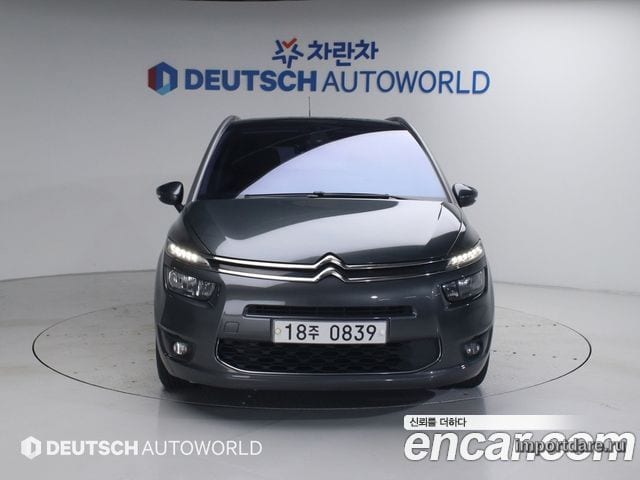 CITROEN GRAND C4 PICASSO 2016 — 150 000 км, Корея — под ключ — фото 3