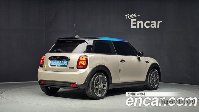MINI COOPER ELECTRIC 2022 — 82 534 км, серебристо-серый, Корея — под ключ — фото 2
