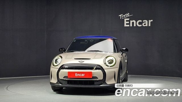MINI COOPER ELECTRIC 2022 — 82 534 км, серебристо-серый, Корея — под ключ — фото 3