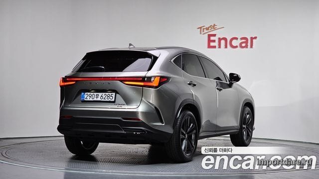 LEXUS NX350H 2025 — 3 361 км, серебристо-серый, Корея — под ключ — фото 2