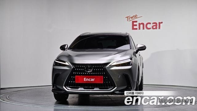 LEXUS NX350H 2025 — 3 361 км, серебристо-серый, Корея — под ключ — фото 3