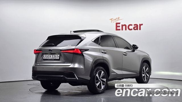 LEXUS NX300H 2019 — 105 567 км, серебристо-серый, Корея — под ключ — фото 2