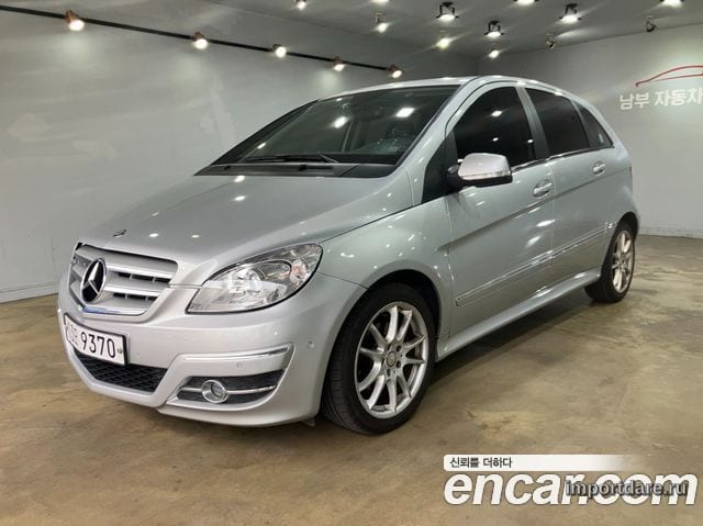 MERCEDES-BENZ B-CLASS W245 2011 — 68 641 км, серебристый, Корея — под ключ — фото 2