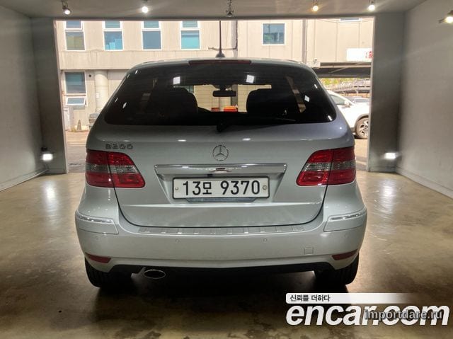 MERCEDES-BENZ B-CLASS W245 2011 — 68 641 км, серебристый, Корея — под ключ — фото 4
