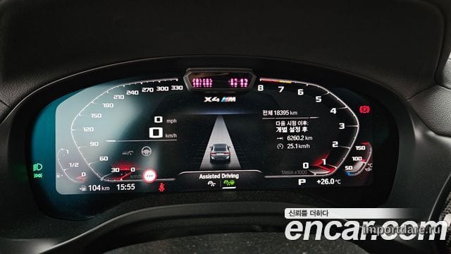 BMW X4M 2023 — 18 395 км, Корея — под ключ — фото 8