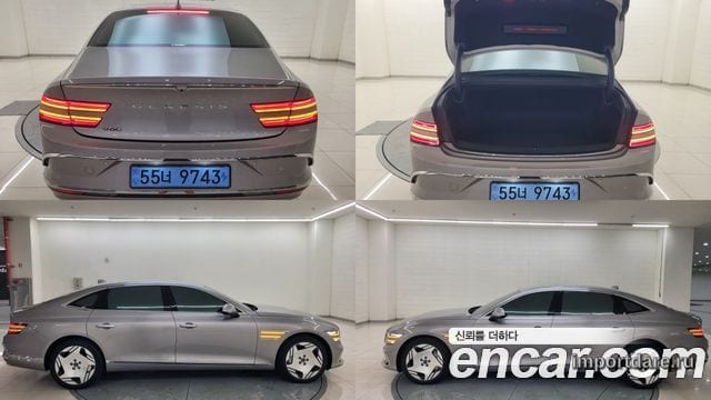 GENESIS ELECTRIFIED G80 2025 — 25 577 км, серебристо-серый, Корея — под ключ — фото 3