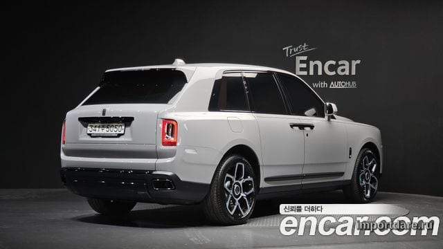 ROLLS-ROYCE CULLINAN 2019 — 40 485 км, серебристо-серый, Корея — под ключ — фото 2