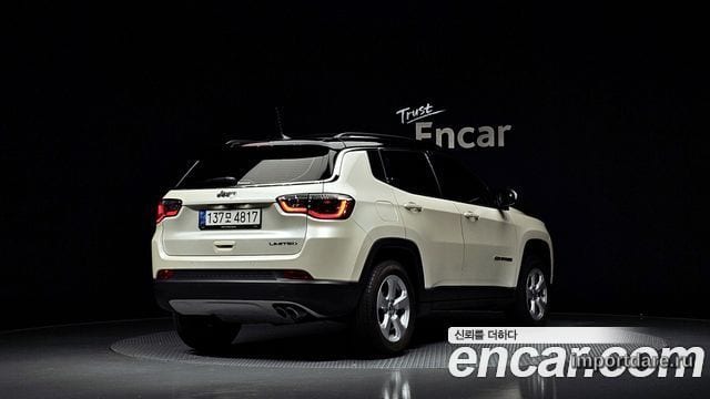 JEEP COMPASS 2021 — 12 989 км, белый-перламутр, Корея — под ключ — фото 2