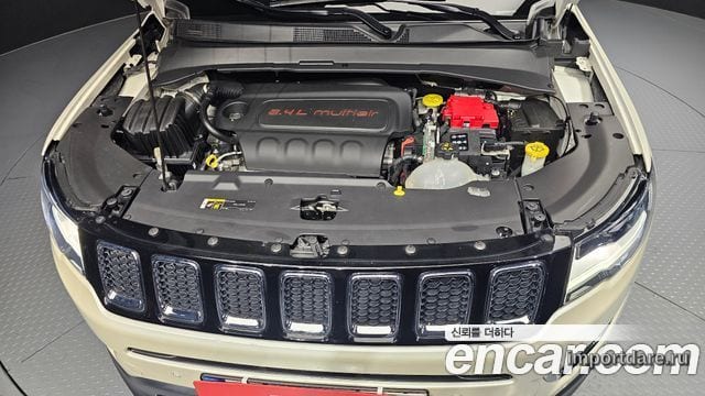 JEEP COMPASS 2021 — 12 989 км, белый-перламутр, Корея — под ключ — фото 6