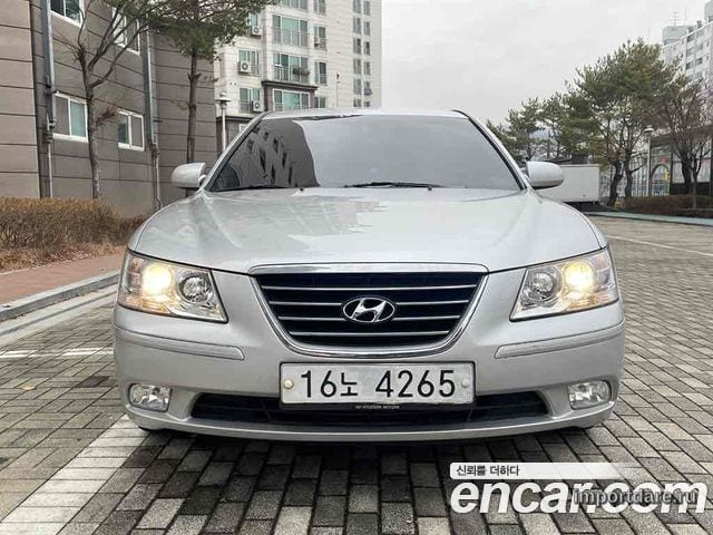 HYUNDAI SONATA TRANSFORM 2009 — 130 000 км, серебристый, Корея — под ключ — фото 2