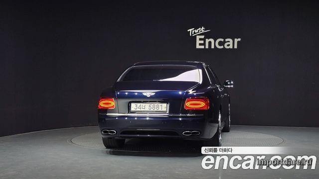 BENTLEY FLYING SPUR 2017 — 61 384 км, синий, Корея — под ключ — фото 4