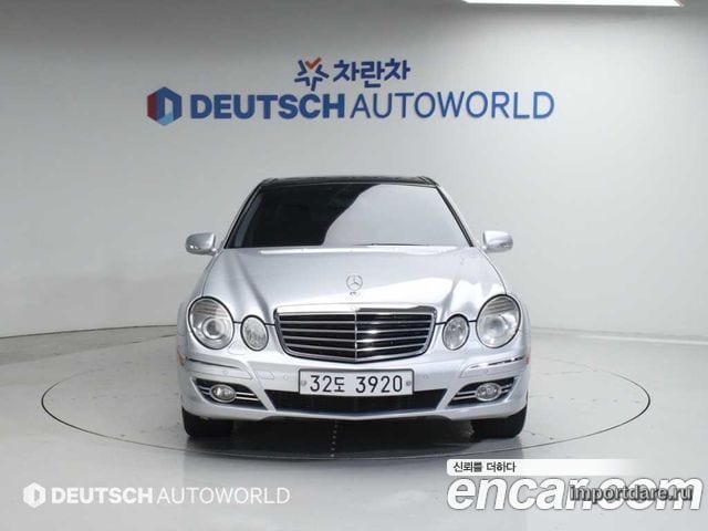MERCEDES-BENZ E-CLASS W211 2009 — 169 478 км, серебристый, Корея — под ключ — фото 3