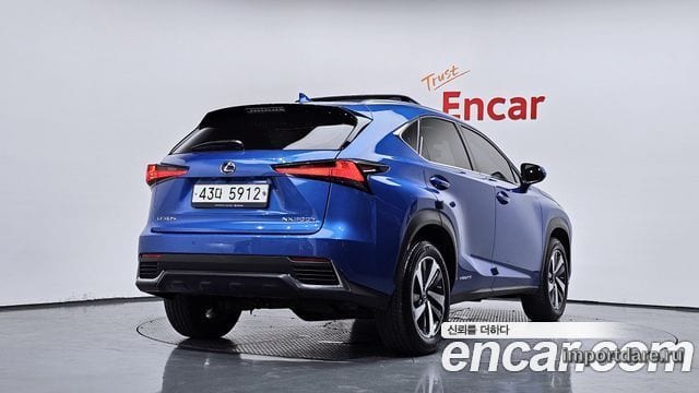 LEXUS NX300H 2019 — 22 644 км, синий, Корея — под ключ — фото 2