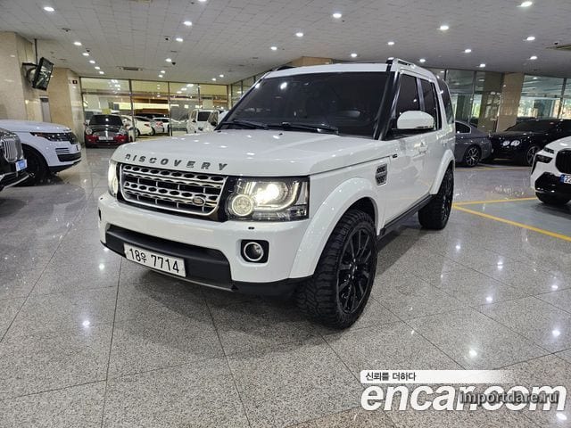 LAND ROVER DISCOVERY 4 2015 — 190 420 км, белый, Корея — под ключ — фото 1