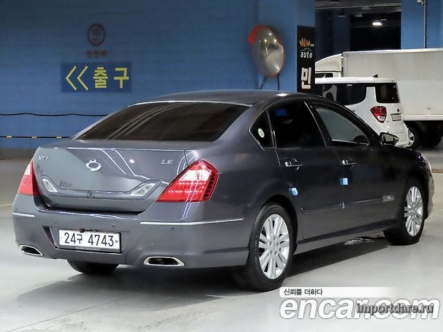 Renault Korea Sm7 New Art сбоку