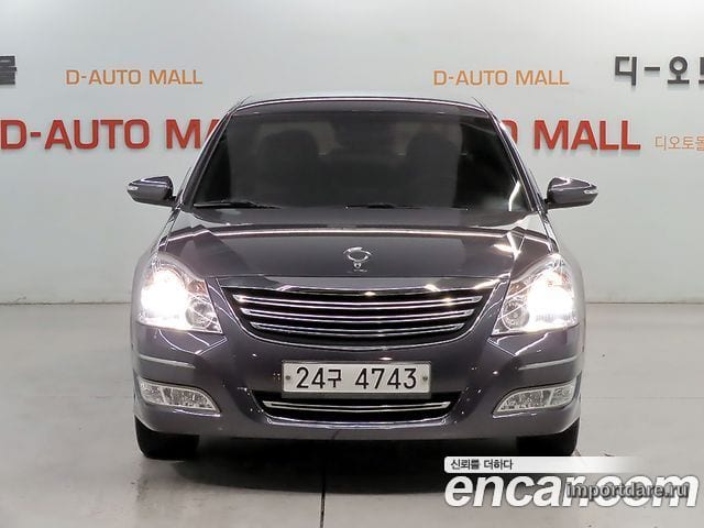Renault Korea Sm7 New Art интерьер