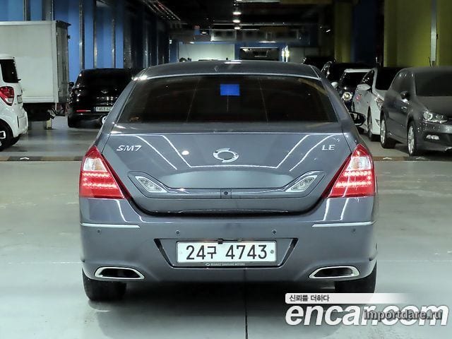Renault Korea Sm7 New Art сзади