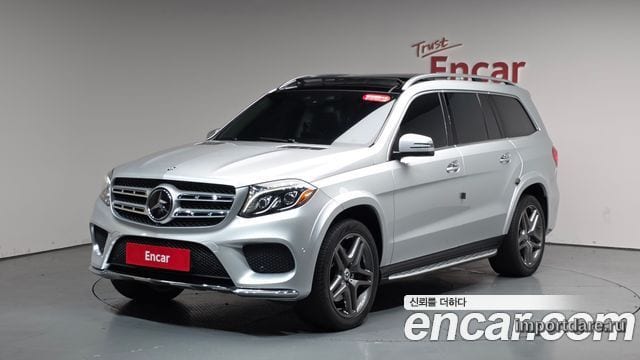 MERCEDES-BENZ GLS-CLASS X166 2017 — 166 510 км, серебристо-серый, Корея — под ключ — фото 12