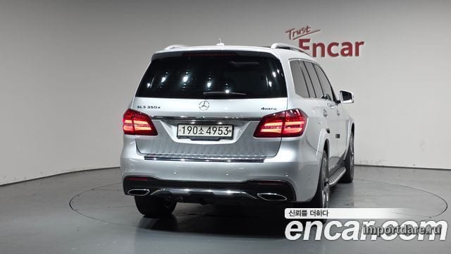 MERCEDES-BENZ GLS-CLASS X166 2017 — 166 510 км, серебристо-серый, Корея — под ключ — фото 4