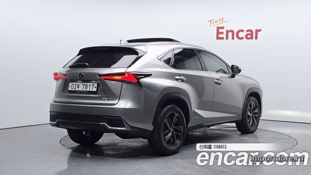 LEXUS NX300H 2019 — 83 901 км, серебристо-серый, Корея — под ключ — фото 1