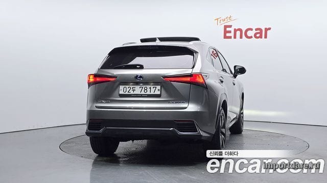 LEXUS NX300H 2019 — 83 901 км, серебристо-серый, Корея — под ключ — фото 4