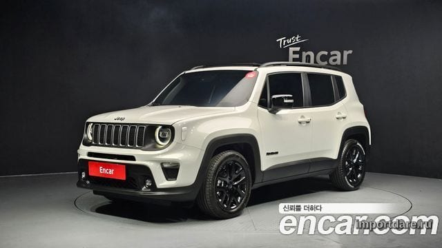 JEEP RENEGADE 2023 — 4 777 км, белый, Корея — под ключ — фото 1