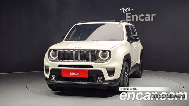 JEEP RENEGADE 2023 — 4 777 км, белый, Корея — под ключ — фото 3