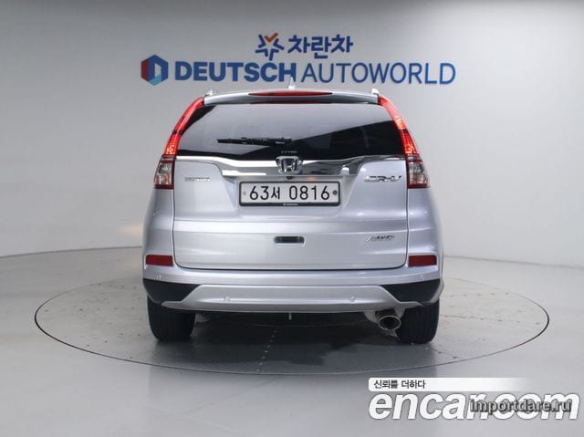 HONDA NEW CR-V 2016 — 109 096 км, серебристый, Корея — под ключ — фото 4
