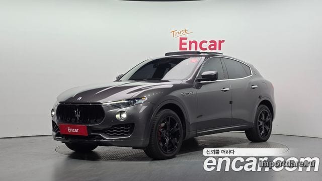 MASERATI LEVANTE 2017 — 210 661 км, серый, Корея — под ключ — фото 1