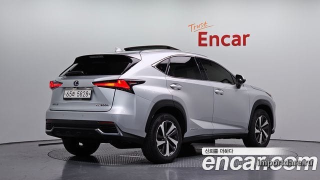 LEXUS NX300H 2019 — 139 779 км, серебристый, Корея — под ключ — фото 2