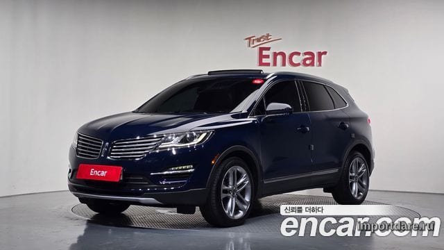 LINCOLN MKC 2018 — 50 765 км, синий, Корея — под ключ — фото 1