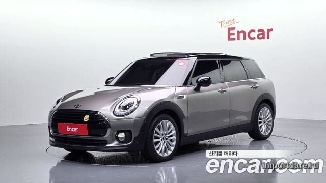 MINI COOPER D CLUBMAN 2019 — 77 737 км, серебристо-серый, Корея — под ключ — фото 1