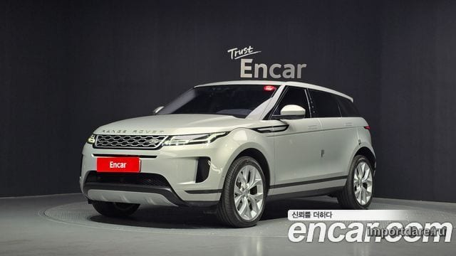 LAND ROVER RANGE ROVER EVOQUE 2020 — 44 304 км, серебристо-серый, Корея — под ключ — фото 1