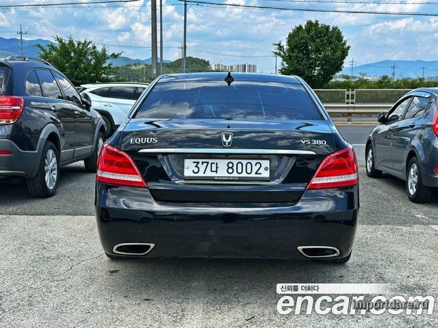 HYUNDAI EQUUS 2015 — 275 128 км, чёрный, Корея — под ключ — фото 5
