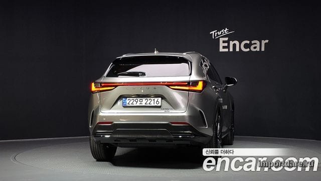 LEXUS NX350H 2025 — 1 178 км, серебристо-серый, Корея — под ключ — фото 4