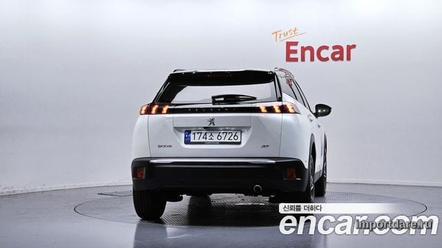 Peugeot 2008 сзади