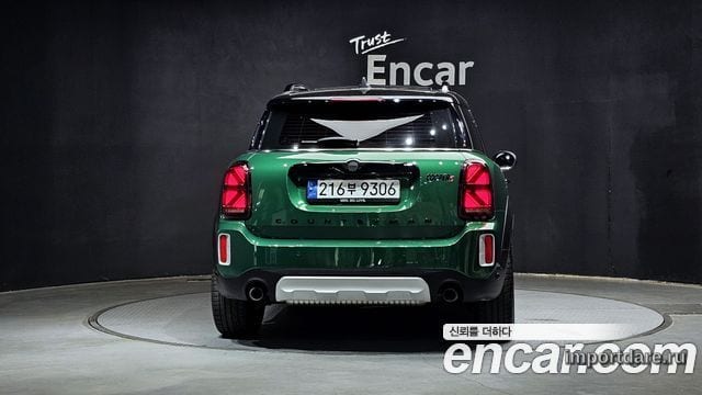 MINI COOPER S COUNTRYMAN 2023 — 6 523 км, тёмно-зелёный, Корея — под ключ — фото 4