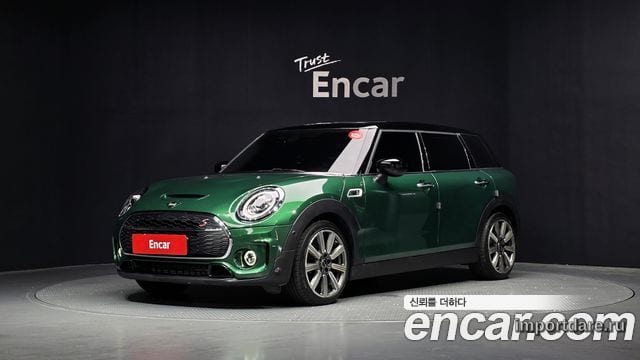 MINI COOPER S CLUBMAN 2020 — 84 715 км, зелёный, Корея — под ключ — фото 1