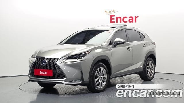 LEXUS NX300H 2016 — 93 328 км, светло-золотистый, Корея — под ключ — фото 1