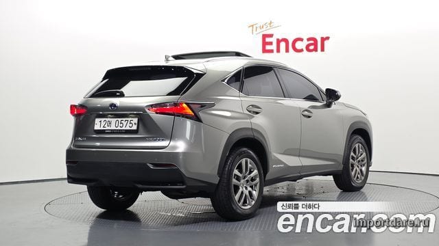 LEXUS NX300H 2016 — 93 328 км, светло-золотистый, Корея — под ключ — фото 2