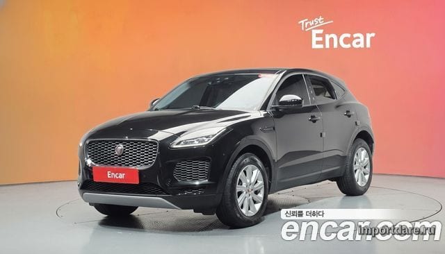 JAGUAR E-PACE 2018 — 96 067 км, чёрный, Корея — под ключ — фото 2