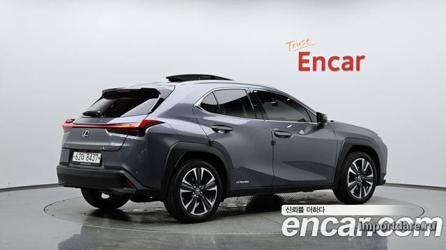LEXUS UX250H 2019 — 54 356 км, серый, Корея — под ключ — фото 1