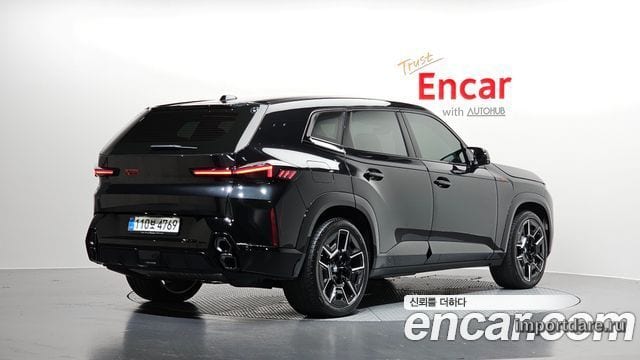 BMW XM 2026 — 9 431 км, чёрный, Корея — под ключ — фото 2