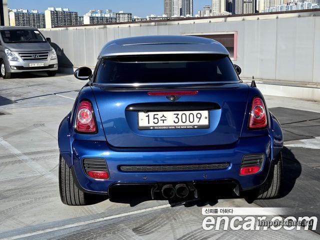 MINI COOPER S COUPE 2012 — 142 312 км, синий, Корея — под ключ — фото 5