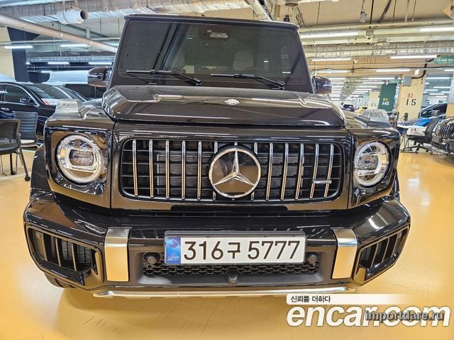 MERCEDES-BENZ G-CLASS W465 2026 — 1 008 км, чёрный, Корея — под ключ — фото 3
