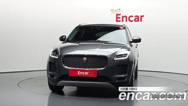 JAGUAR E-PACE 2019 — 92 975 км, серый, Корея — под ключ — фото 3
