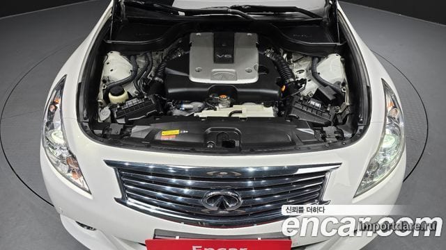 INFINITI G25 2013 — 93 988 км, белый, Корея — под ключ — фото 6