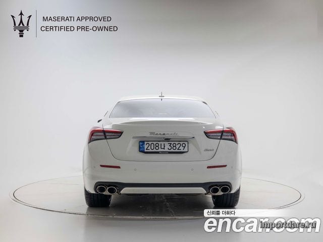 MASERATI GHIBLI 2023 — 6 580 км, белый, Корея — под ключ — фото 4